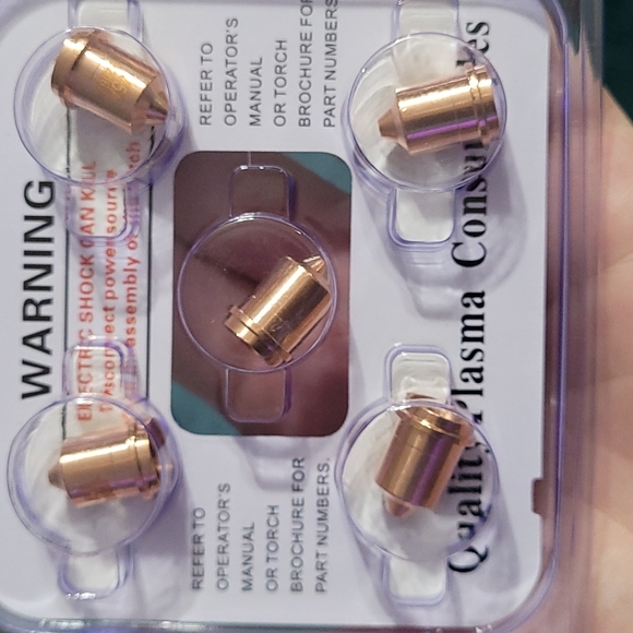 Plasma Cutter Nozzle Torch Tip Replacement 220671 (5 Pack) - Picture 9 of 9